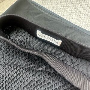 Altuzarra Black Mesh double layer skirt